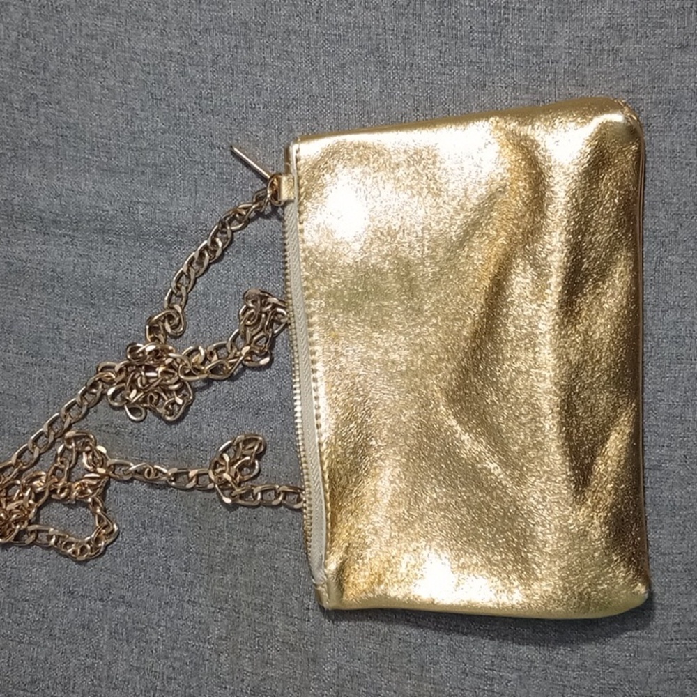 Gold Chain Crossbody Bag